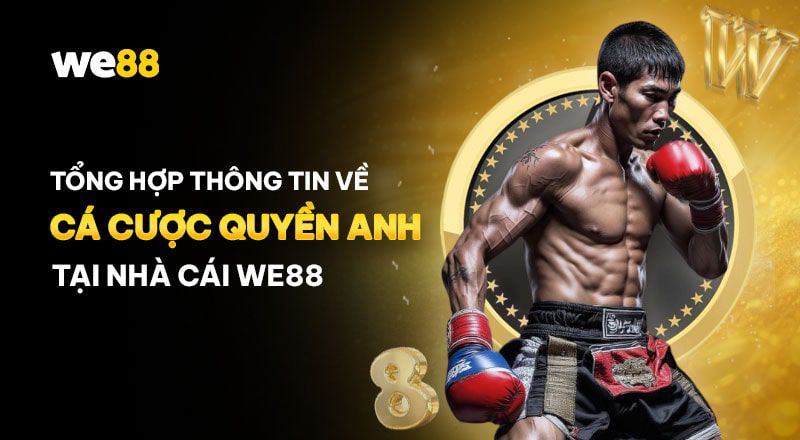 Tổng quan về cá cược quyền anh tại WE88